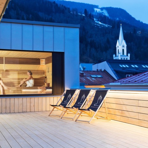 Spa über den Dächern von Schladming